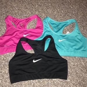 Nike dri fit sports bras